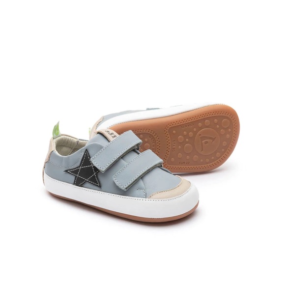 Tip Toey Joey Other - Tip Toey Joey Toddler Sneaker Bossy Star - Tide Blue/Pumice/Ash USED